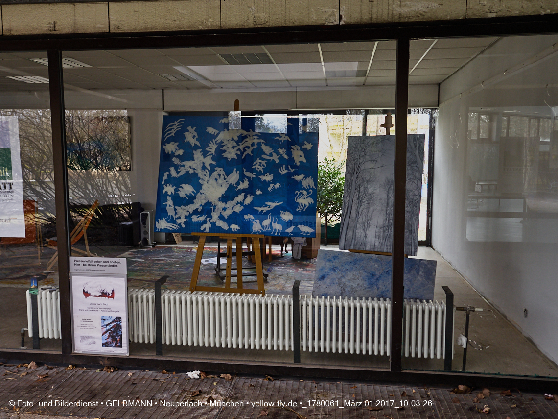 01.03.2017 - die Abrissbaustelle Quiddezentrum in Neuperlach